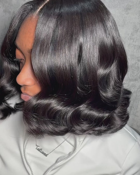 2x6 HD CLOSURE BOB WIG (ON HAND)